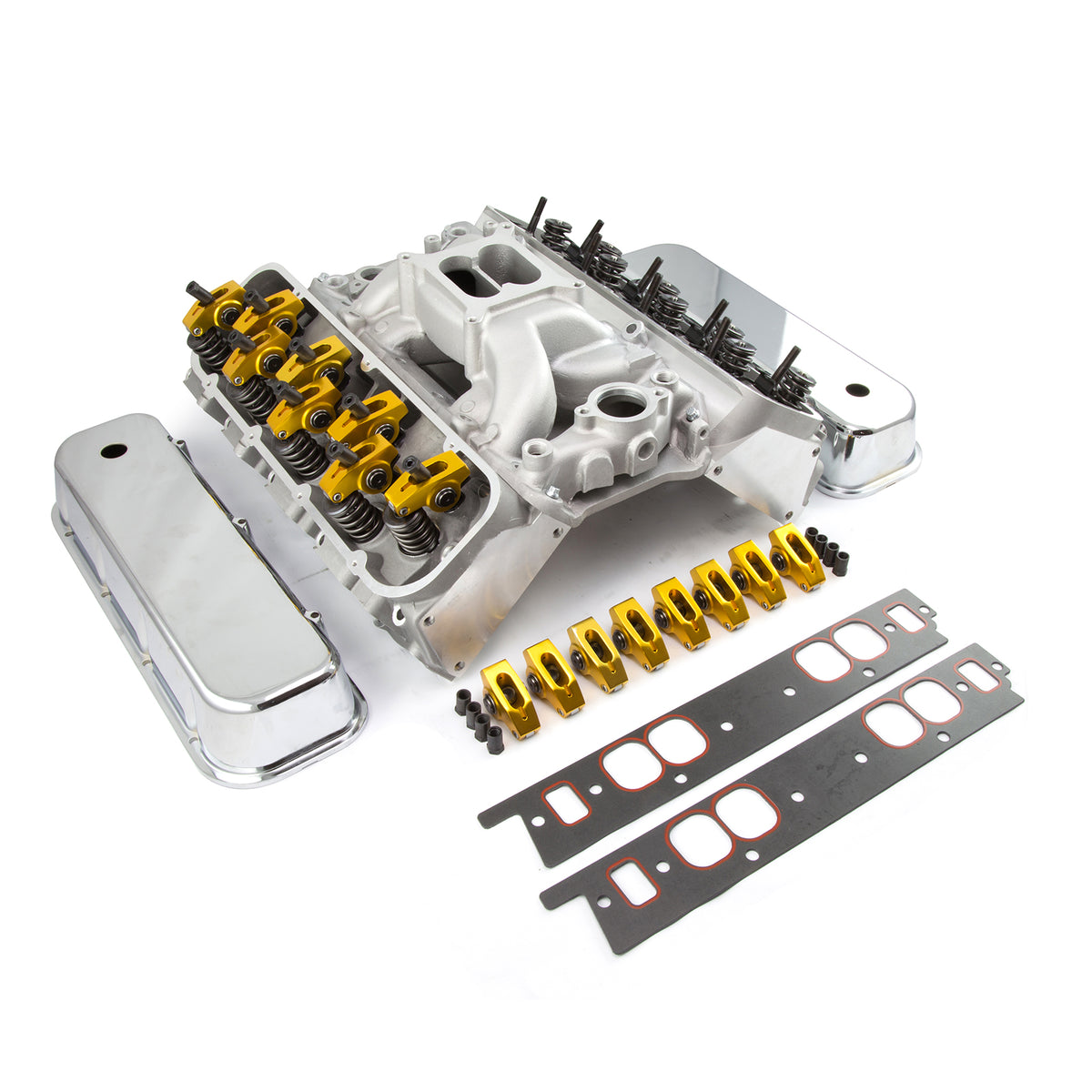 Kit combinado de culata de cilindro hidráulico Chevy BBC 396 454 FT (puerto ovalado)