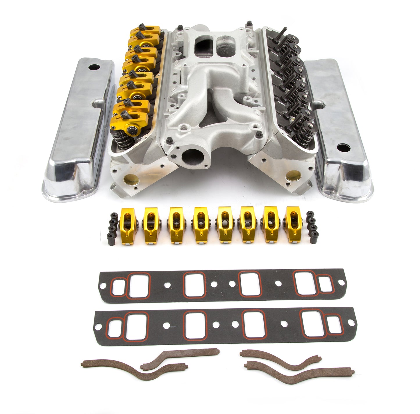 Kit combinado de motor de culata sólida Ford SB 289 302 FT de 190 cc y extremo superior