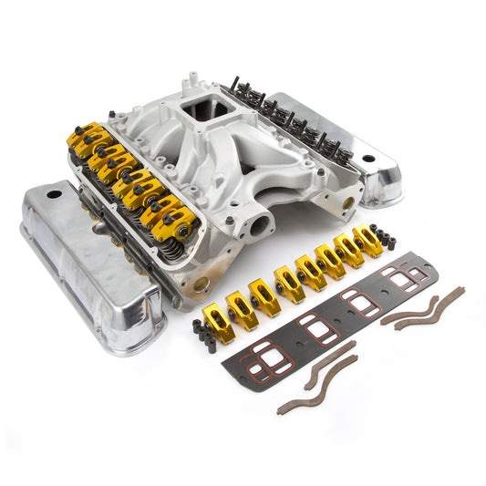Ford 351W Windsor Solid FT 190cc Cylinder Head Top End Engine Combo Kit