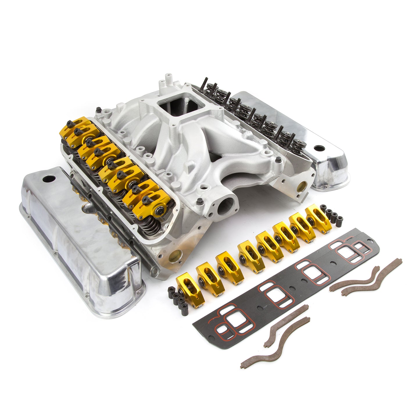 Kit combinado de motor de extremo superior con culata y rodillo hidráulico Ford 351W Windsor de 190 cc