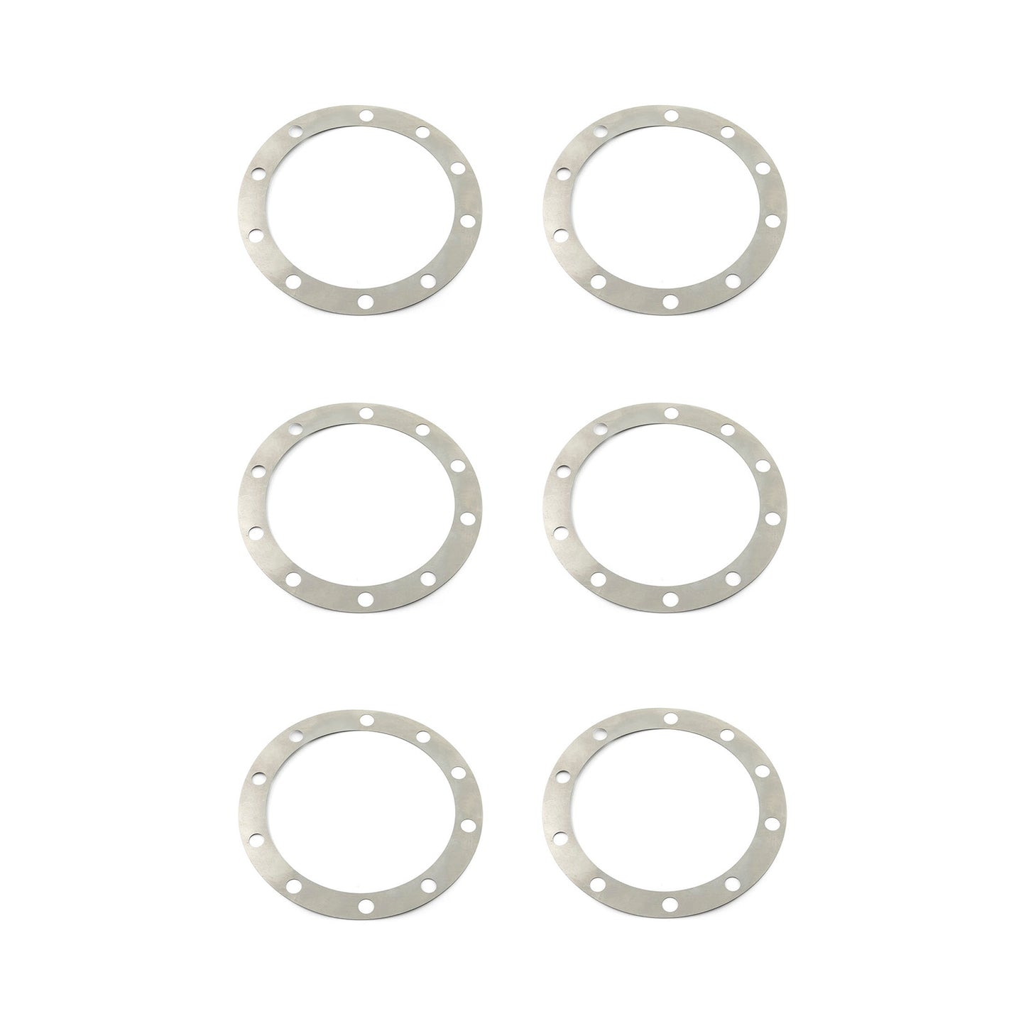 Kit de calzas para piñón Ford de acero inoxidable de 9" y 10 orificios