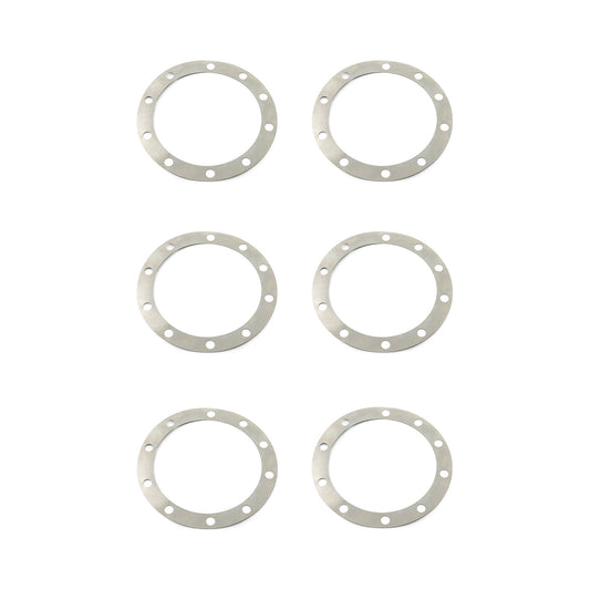 Kit de calzas para piñón Ford de acero inoxidable de 9" y 10 orificios
