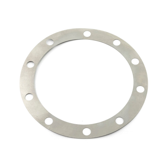 Cuña de piñón Ford de acero inoxidable de 9" y 10 orificios (129,40 x 150 x 0,004")