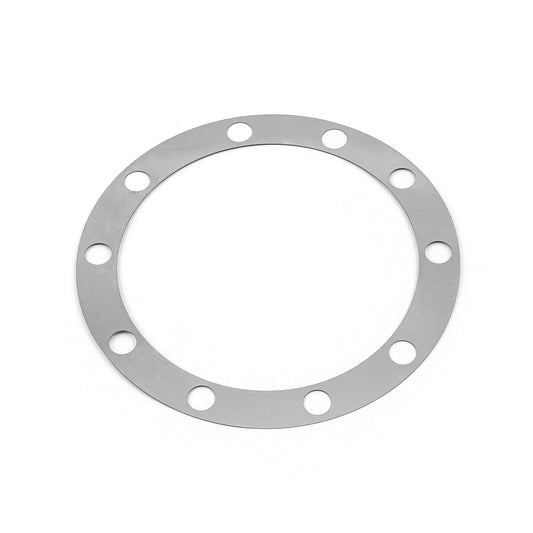 Cuña de piñón Ford de acero inoxidable de 9" y 10 orificios (129,40 x 150 x 0,010")