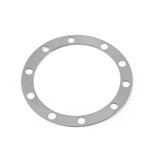Cuña de piñón Ford de acero inoxidable de 9" y 10 orificios (129,40 x 150 x 0,010")