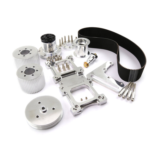 Kit de accionamiento del soplador Chevy BBC 454 para supercargador Roots 6-71 y 8-71