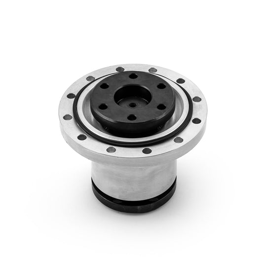 Boca de sobrealimentador de aluminio macizo con acoplador de 100 mm de largo