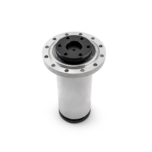 Boquilla de sobrealimentador de aluminio macizo con acoplador de 8,40" de largo