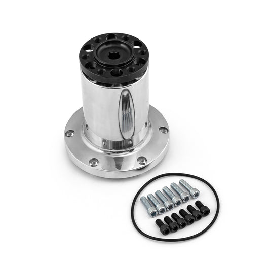 Boquilla de sobrealimentador de aluminio macizo con acoplador de 5,9" de largo