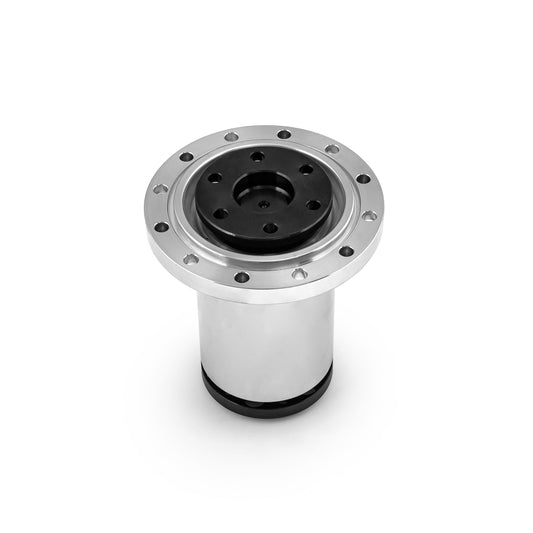 Boquilla de sobrealimentador de aluminio macizo con acoplador de 5,9" de largo