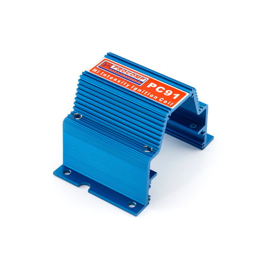 Cubierta de bobina de encendido de aluminio billet PC91 - Azul