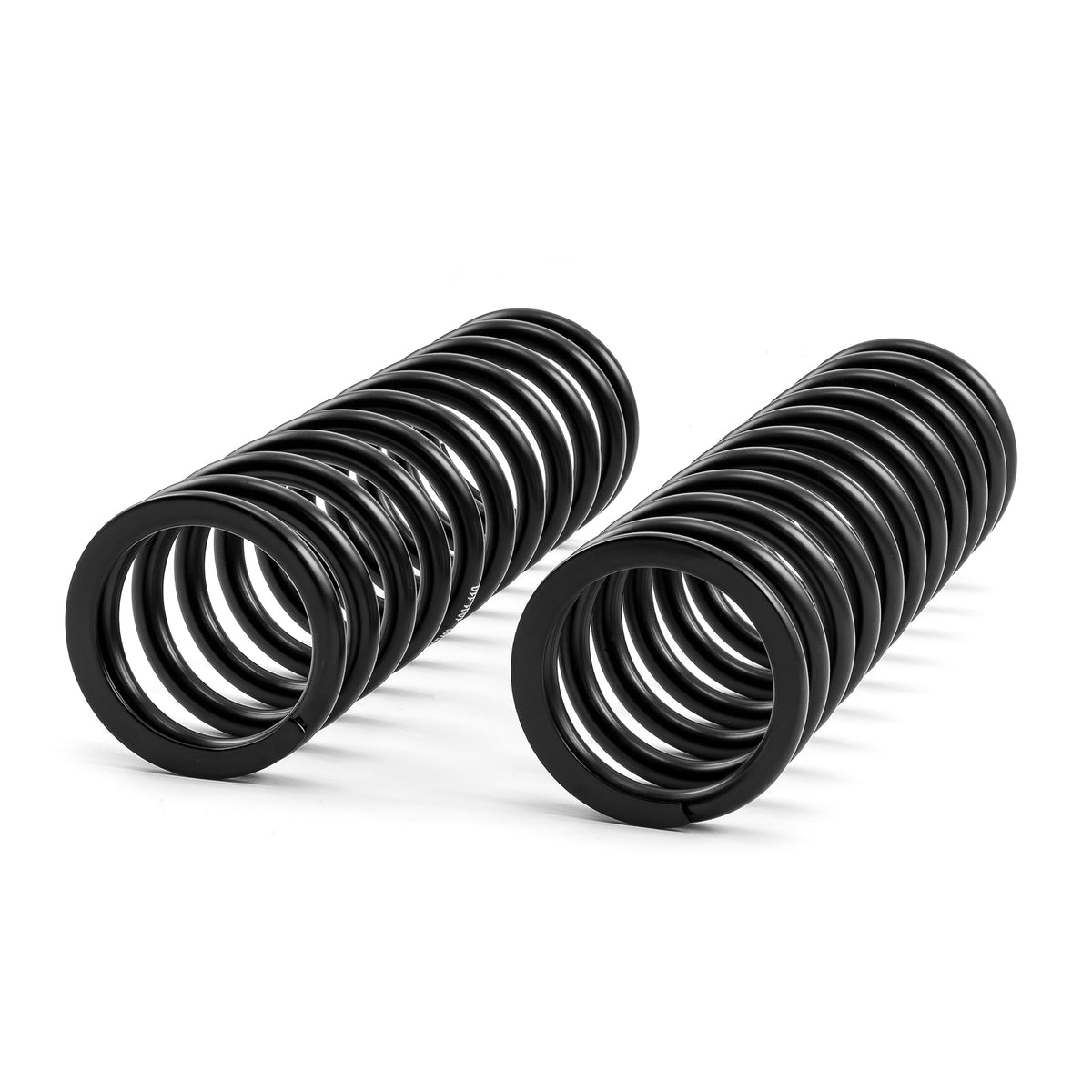 Resortes helicoidales para amortiguadores de 10" de alto, con una tasa de resorte de 110 lb/pulg. (110 lb/pulg.) - Negros (par)