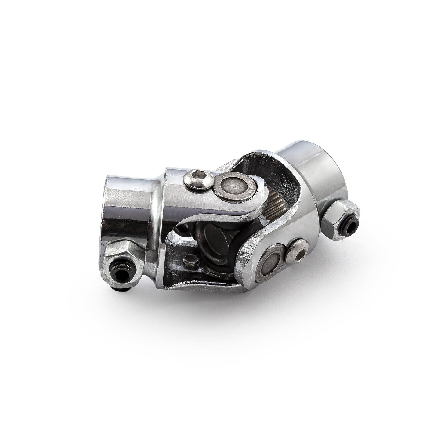 Junta universal de dirección de acero inoxidable de 9/16"-26 estrías x 3/4" doble D