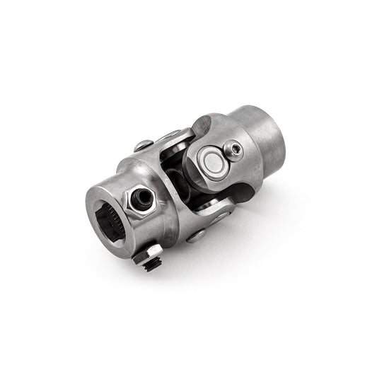 Junta universal de dirección de acero inoxidable de 3/4"-36 estrías x 3/4" doble D