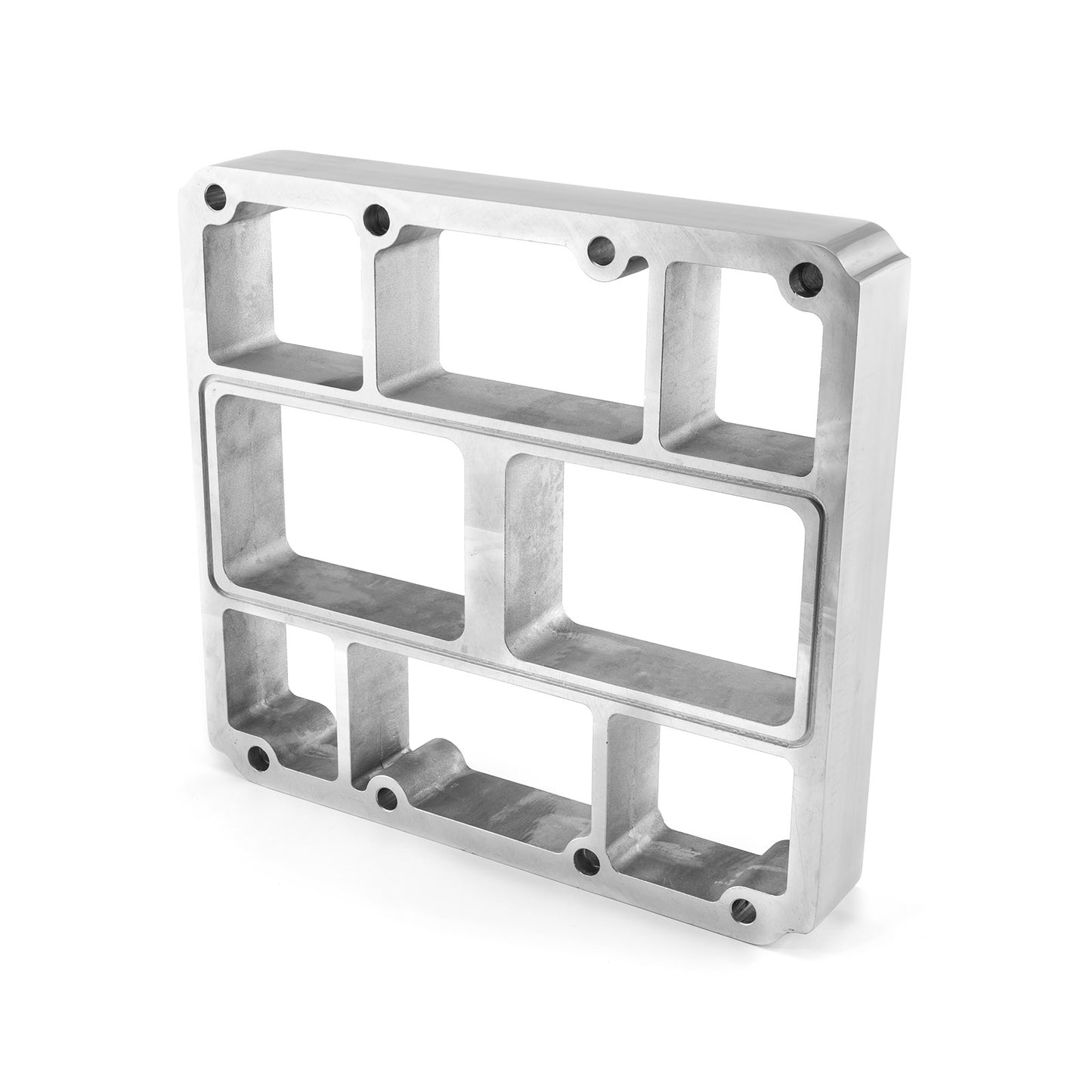 Espaciador y pernos para colector de admisión de soplador de aluminio de 2" de alto 6-71 8-71