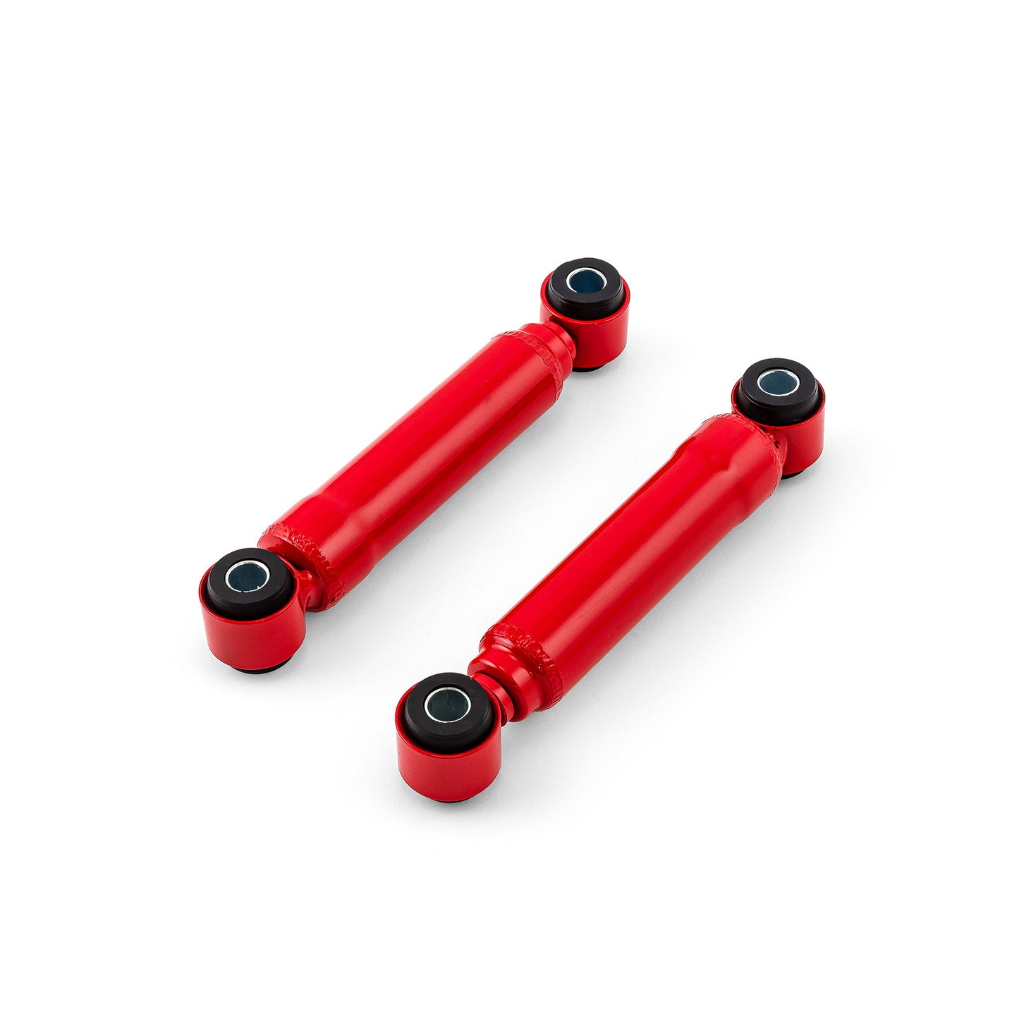 Amortiguadores Shorty Red Mono Tube Hot Rod 11 1/4" Extendido 7 7/8" Colapsado