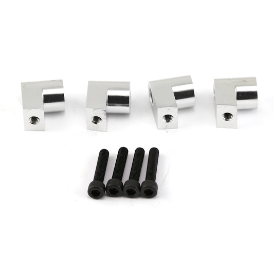 Chevy GM LS3 LS7 Billet Aluminum Fuel Rail Mounts w/ Hardware