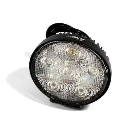 Luz de trabajo LED redonda antiniebla de 4" y 18 W para conducción todoterreno, SUV, coche, barco, 4x4