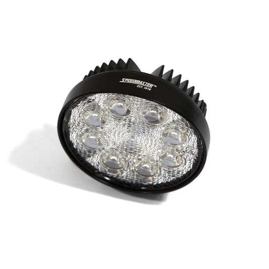 4" 24W LED Work Light Round Fog Offroad Driving Lamp SUV Car Boat 4WD