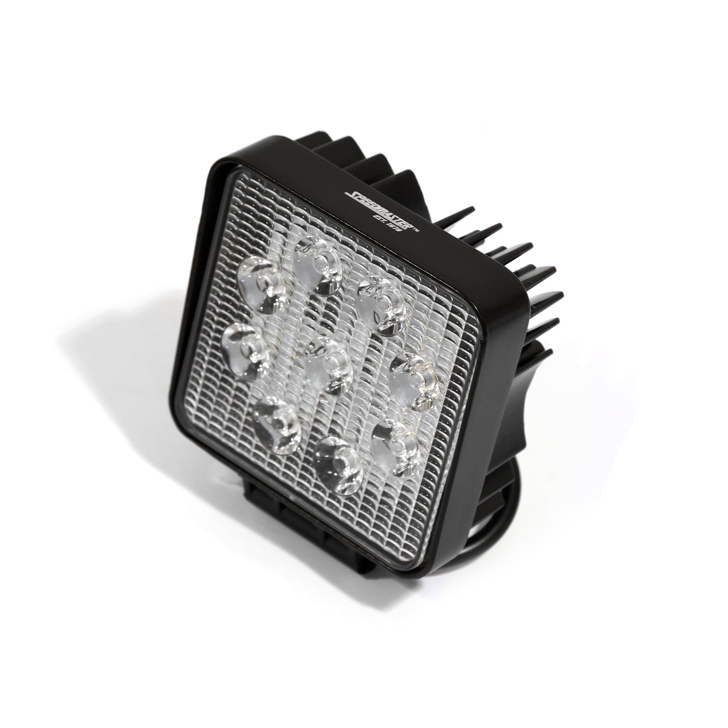 Luz de trabajo LED cuadrada antiniebla de 4" y 27 W para conducción todoterreno, SUV, coche, barco, 4x4