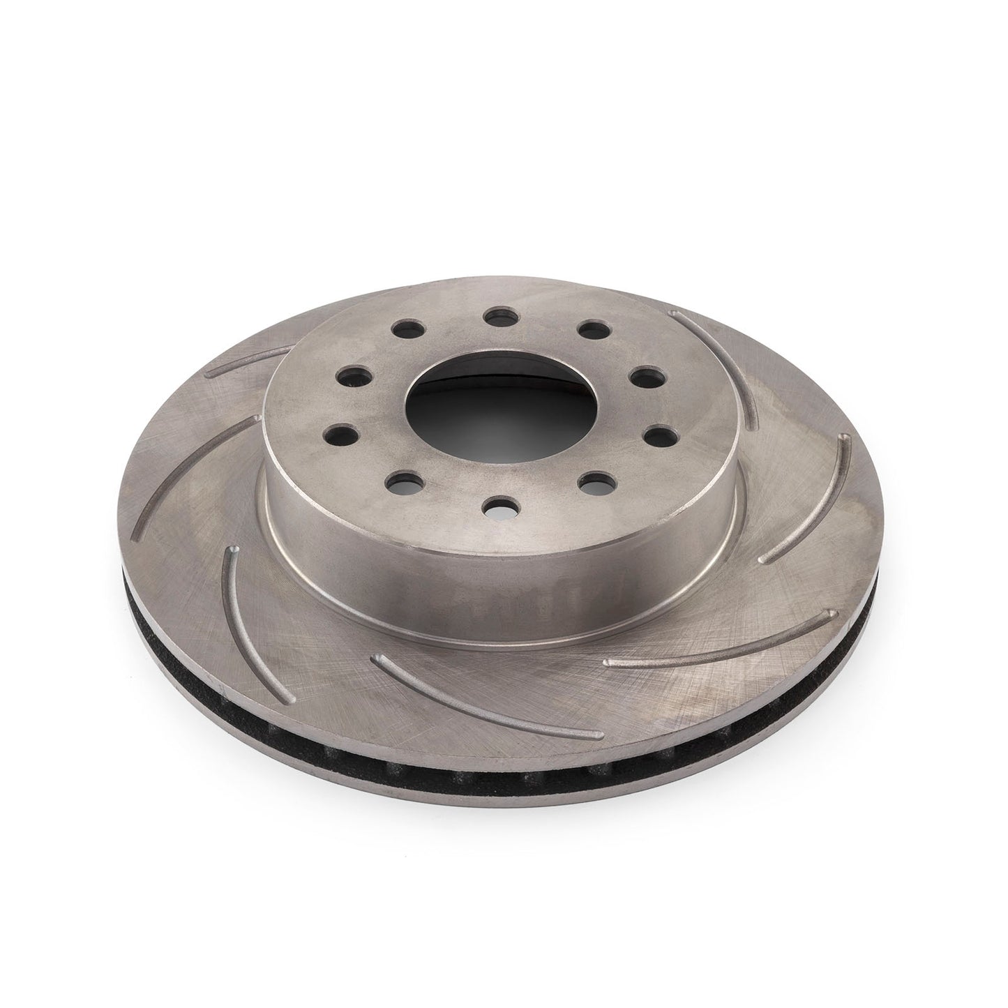 Rotor de freno trasero derecho ranurado de 11,25" de diámetro y 2,800" de centro