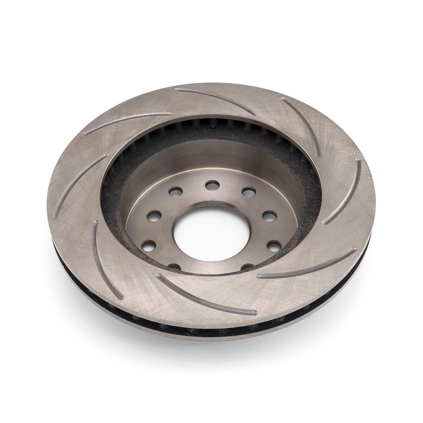 Rotor de freno trasero izquierdo ranurado de 11,25" de diámetro y 2,800" de centro