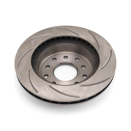 Rotor de freno trasero izquierdo ranurado de 11,25" de diámetro y 2,800" de centro