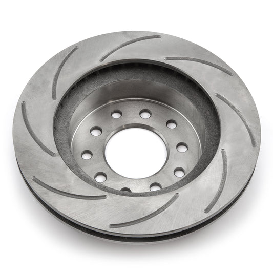 Rotor de freno trasero derecho ranurado de 11,25" de diámetro y 3,00" de centro