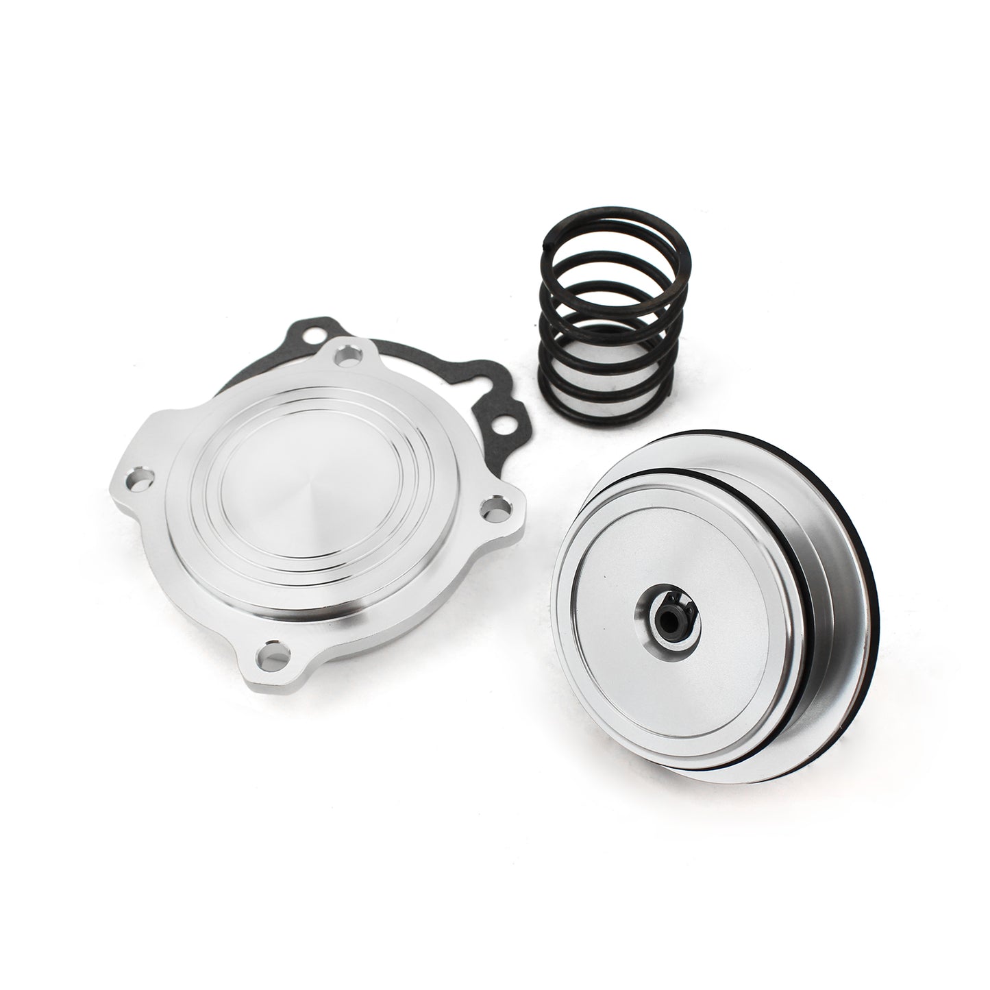Ford C4 C5 Automatic Transmission Billet C Ratio Servo Piston Kit [Silver]