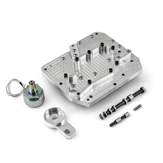 Cuerpo de válvula TransBrake de aluminio billet CNC para Ford C4 - Liberación rápida