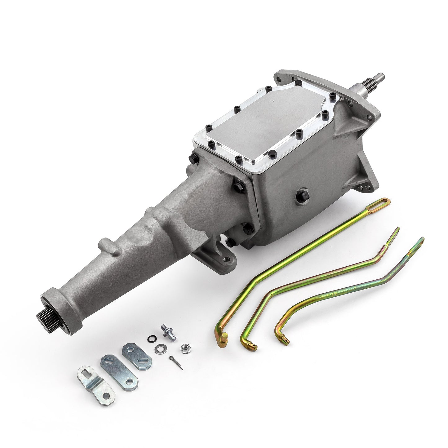 Ford 4 Speed Wide Ratio Aluminum Toploader Gearbox Transmission [Short]