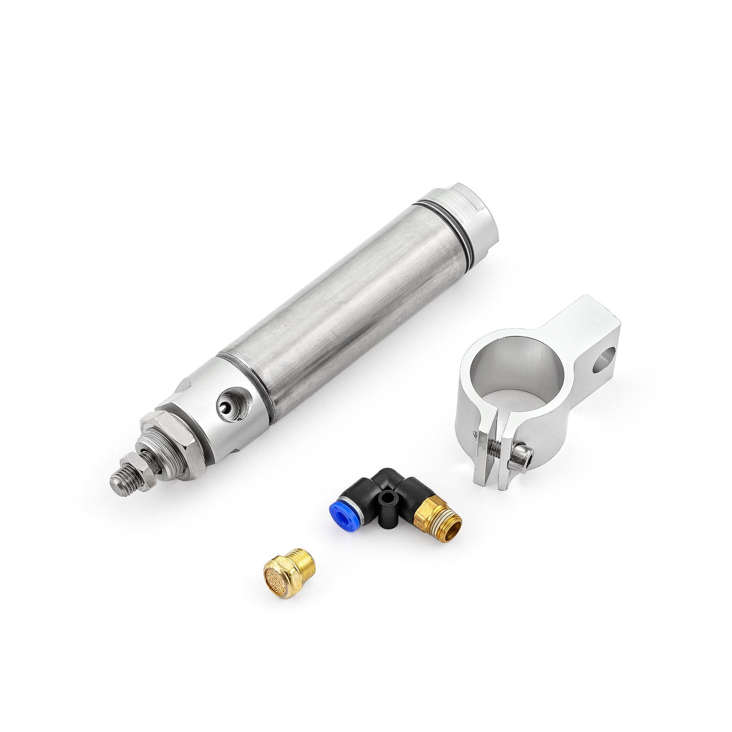 Kit de pistón de cambio de aire con soporte de aluminio de 2,5" de recorrido