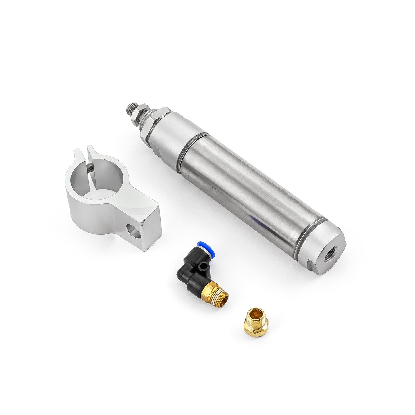 Kit de pistón de cambio de aire con soporte de aluminio de 2,5" de recorrido