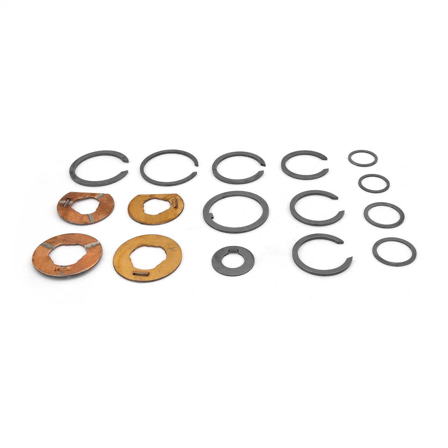 Surtido de arandelas de empuje y anillos de retención para Ford Mustang Falcon Toploader