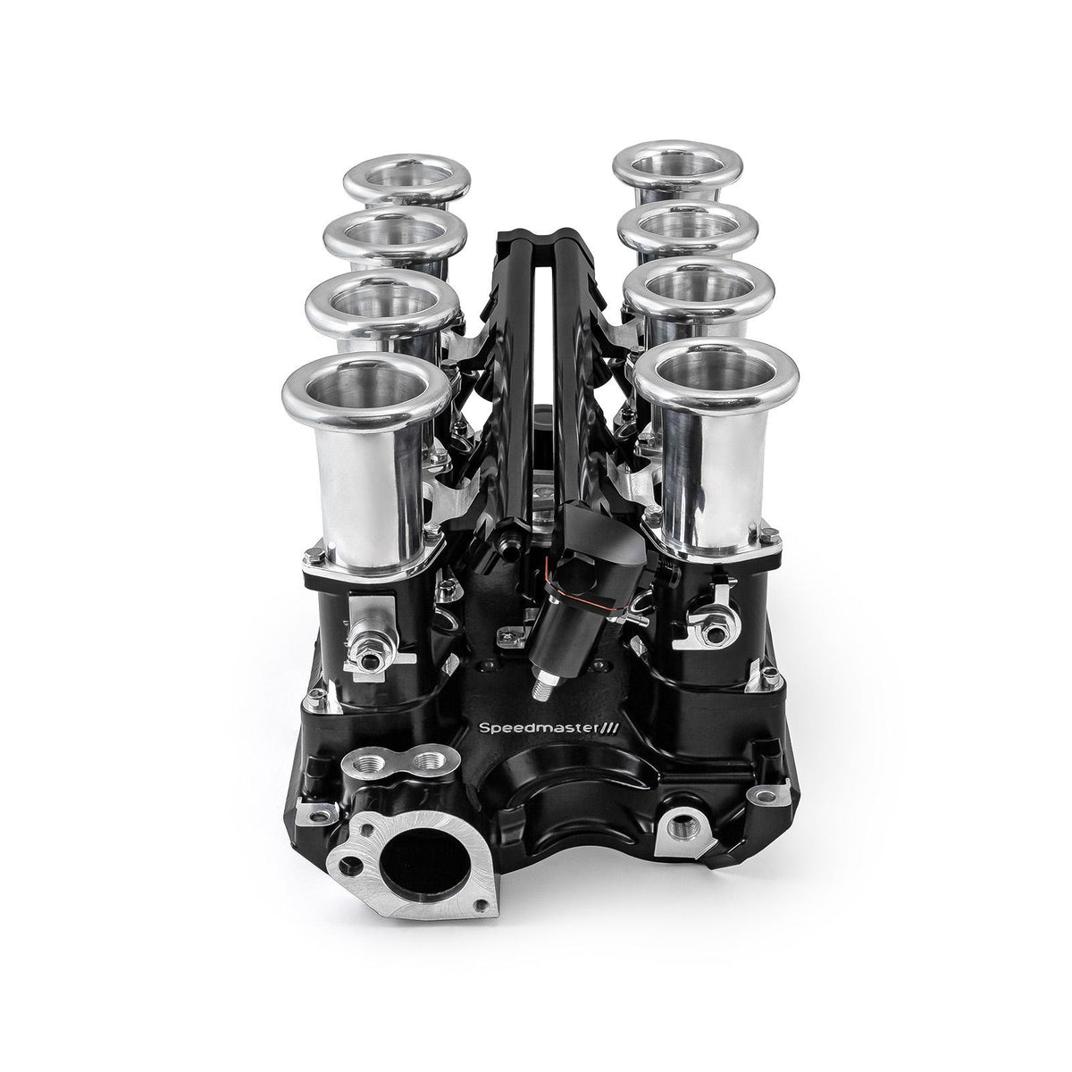 Sistema de inyección de combustible Ford 351W Windsor Downdraft+ FiTech Ultra EFI [Negro]