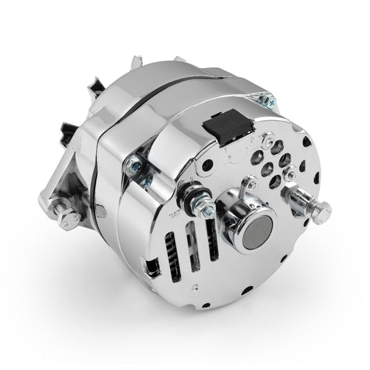 Alternador con regulador interno de 3 cables y correa trapezoidal, 100 A, 10SI, universal, 7127 GM [cromado]