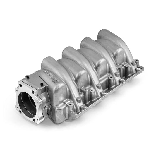 Colector de admisión de aire de 4 pernos y 96 mm para Chevy LS2 EFI (pulido a máquina)