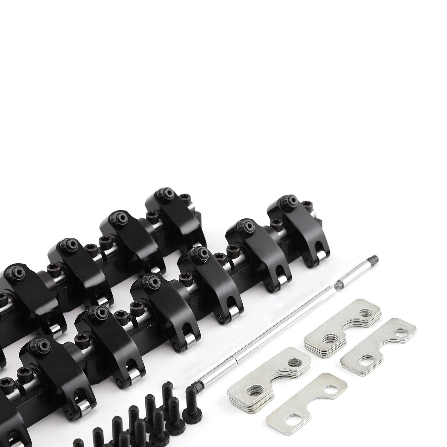 Chevy GM LS3 Shaft Mount 1.7 Ratio Super Street Aluminum Rocker Arms
