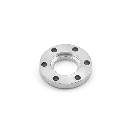 Espaciador de polea de cigüeñal/boquilla de sobrealimentador con herrajes de aluminio macizo de 0,465" de espesor