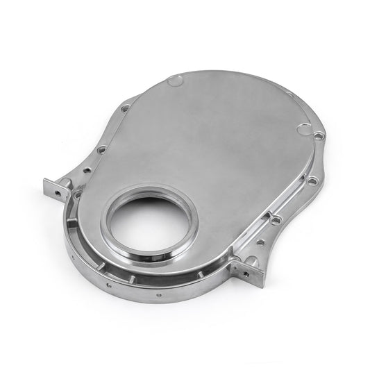 Cubierta de cadena de distribución de aluminio pulida para Chevy BBC 454 Gen 1-4