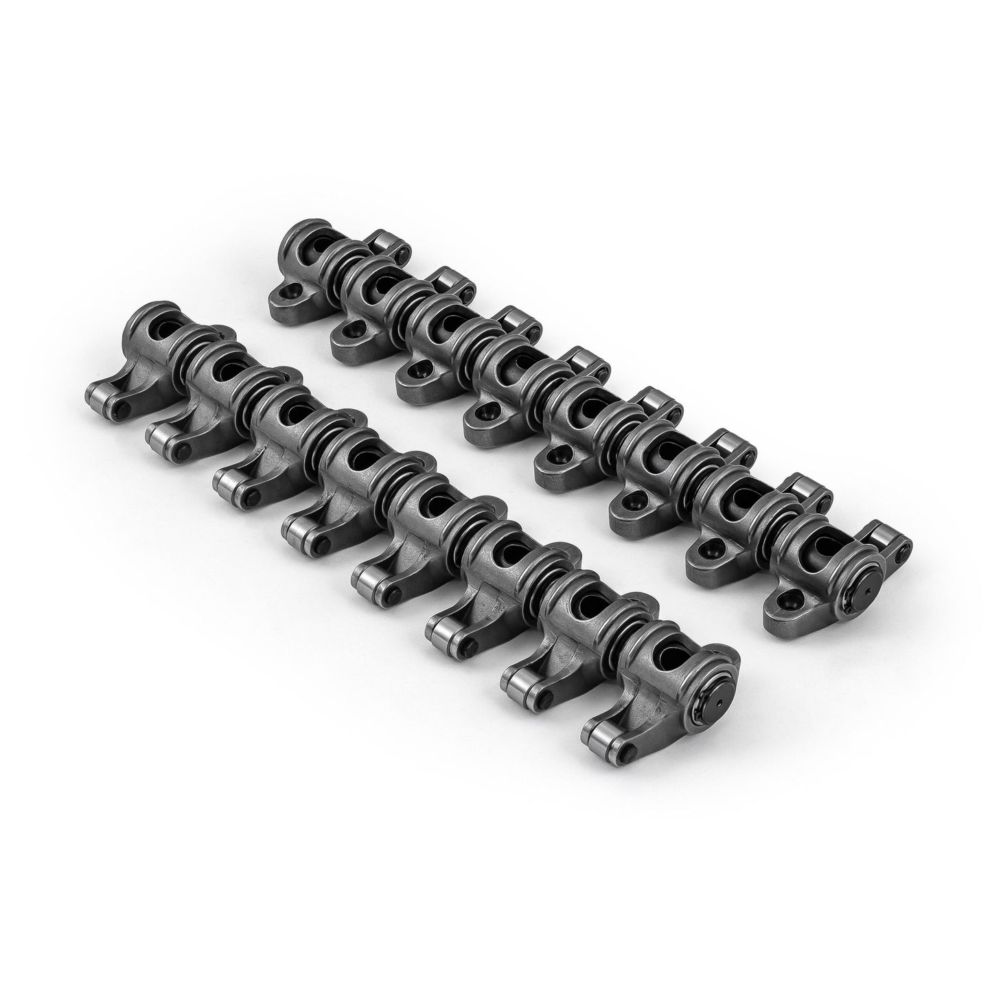 Balancines de rodillos de acero inoxidable de 7/16" con relación de 1,65 para Pontiac 265, 350, 400 y 455