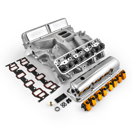 Ford FE 390 427 428 Hydraulic Roller Cylinder Head Top End Engine Combo Kit