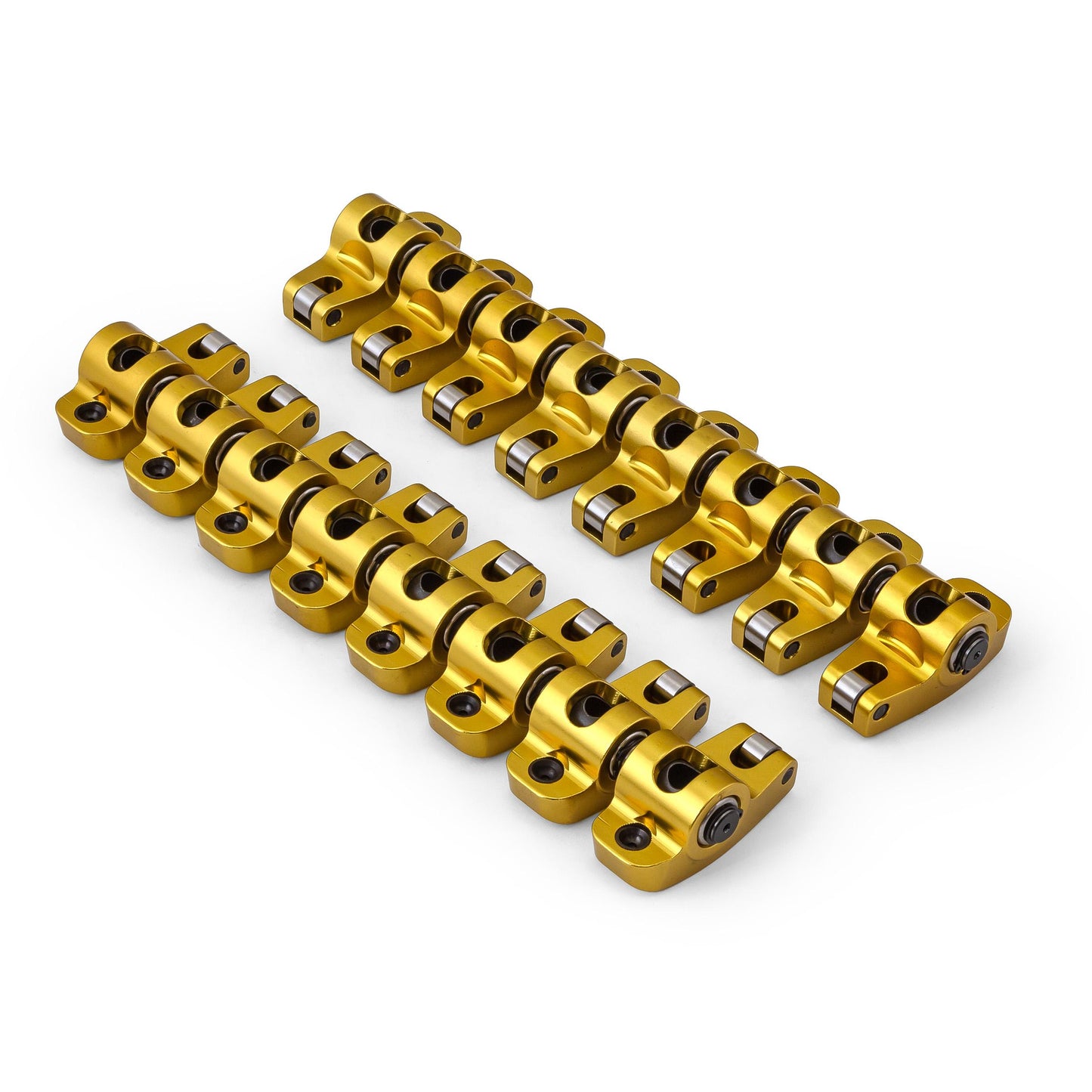 Juego de balancines de aluminio de 1,73 7/16" para Ford 302 351C Cleveland 460