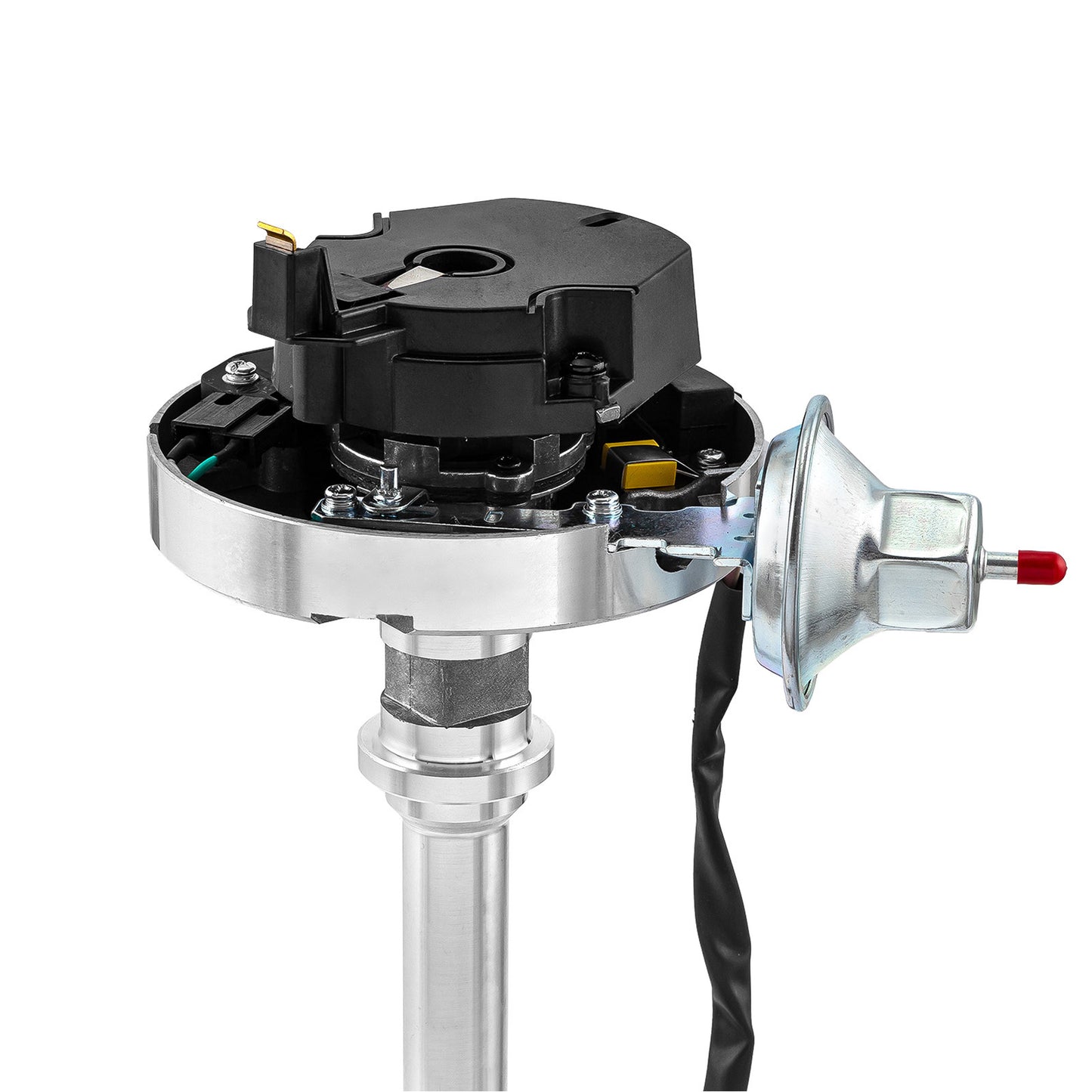 Distribuidor HEI de bobina para Chevy V6 3.8L 4.3L Serie 6000 65K - [Negro]