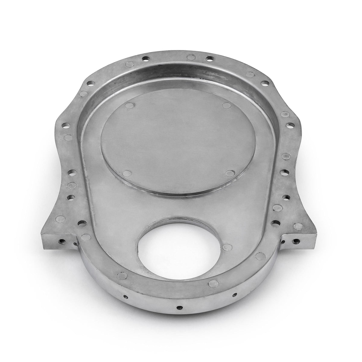 Cubierta de cadena de distribución de aluminio pulida para Chevy BBC 454 Gen 1-4