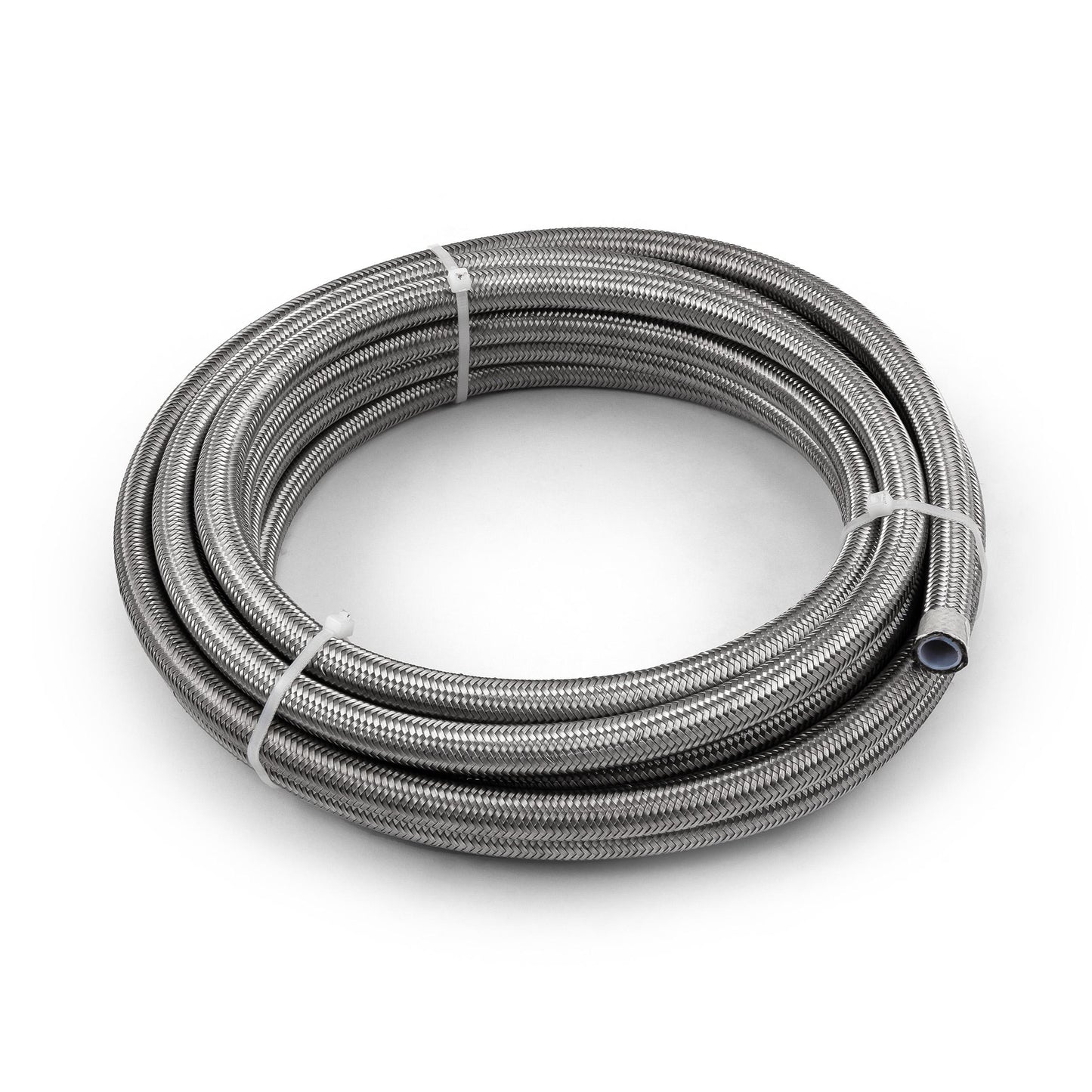 Manguera de acero inoxidable trenzada con PTFE de 8 AN (longitud de 20 pies)