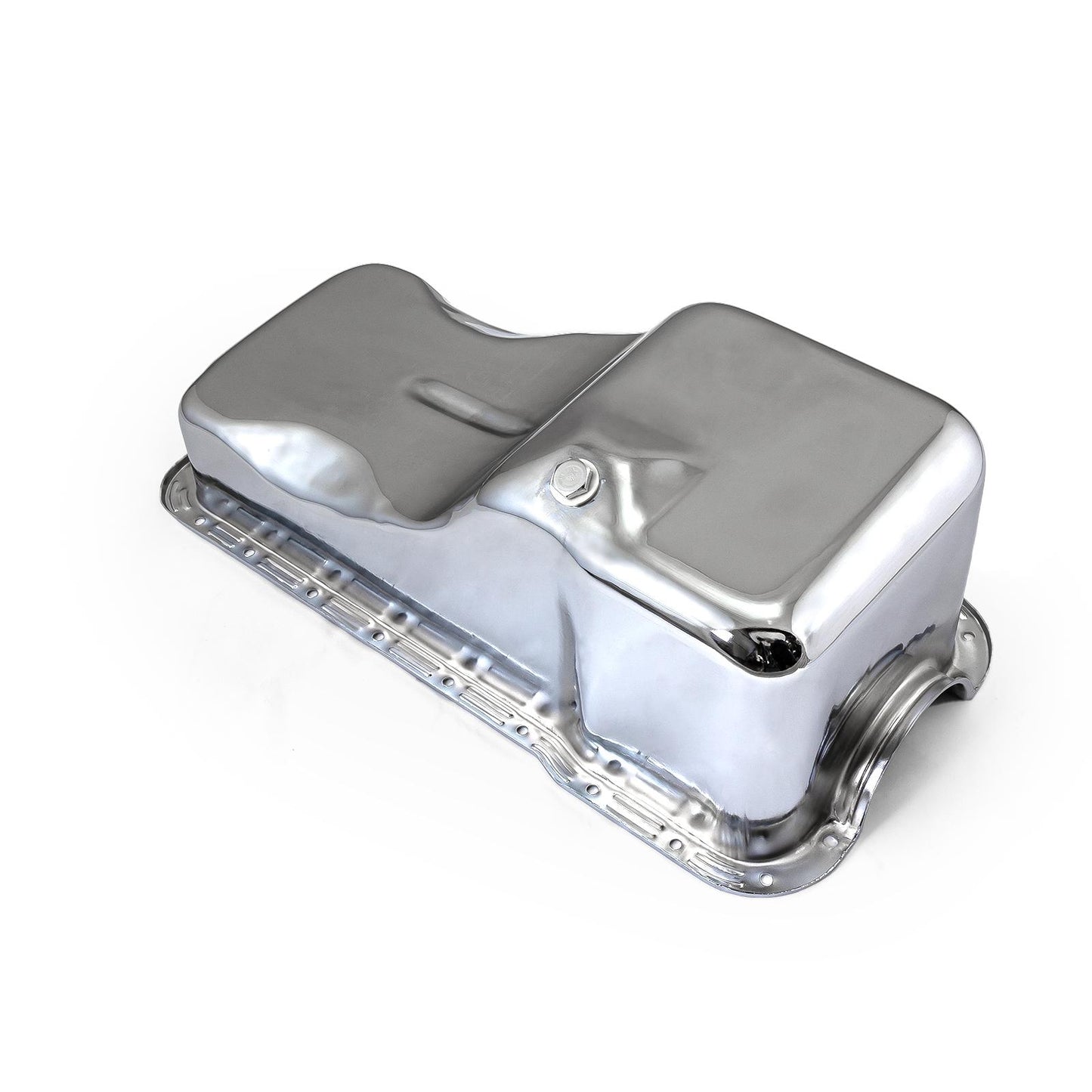 Ford SB 289 302 Windsor 1965-87 Front Sump Chrome Oil Pan