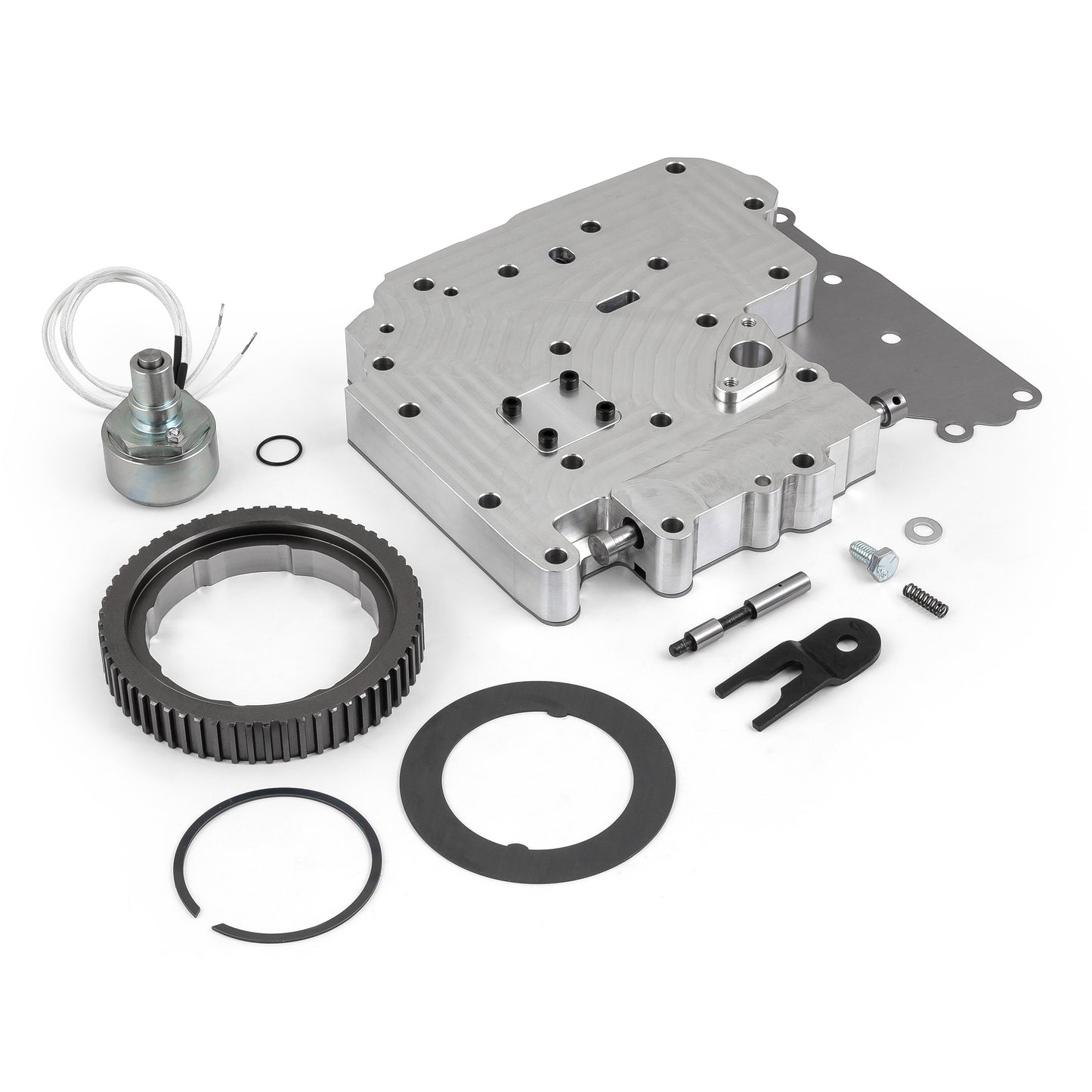 GM TH350 Billet CNC Full Manual Valve Body Spragless Upgrade Kit w/ Transbrake