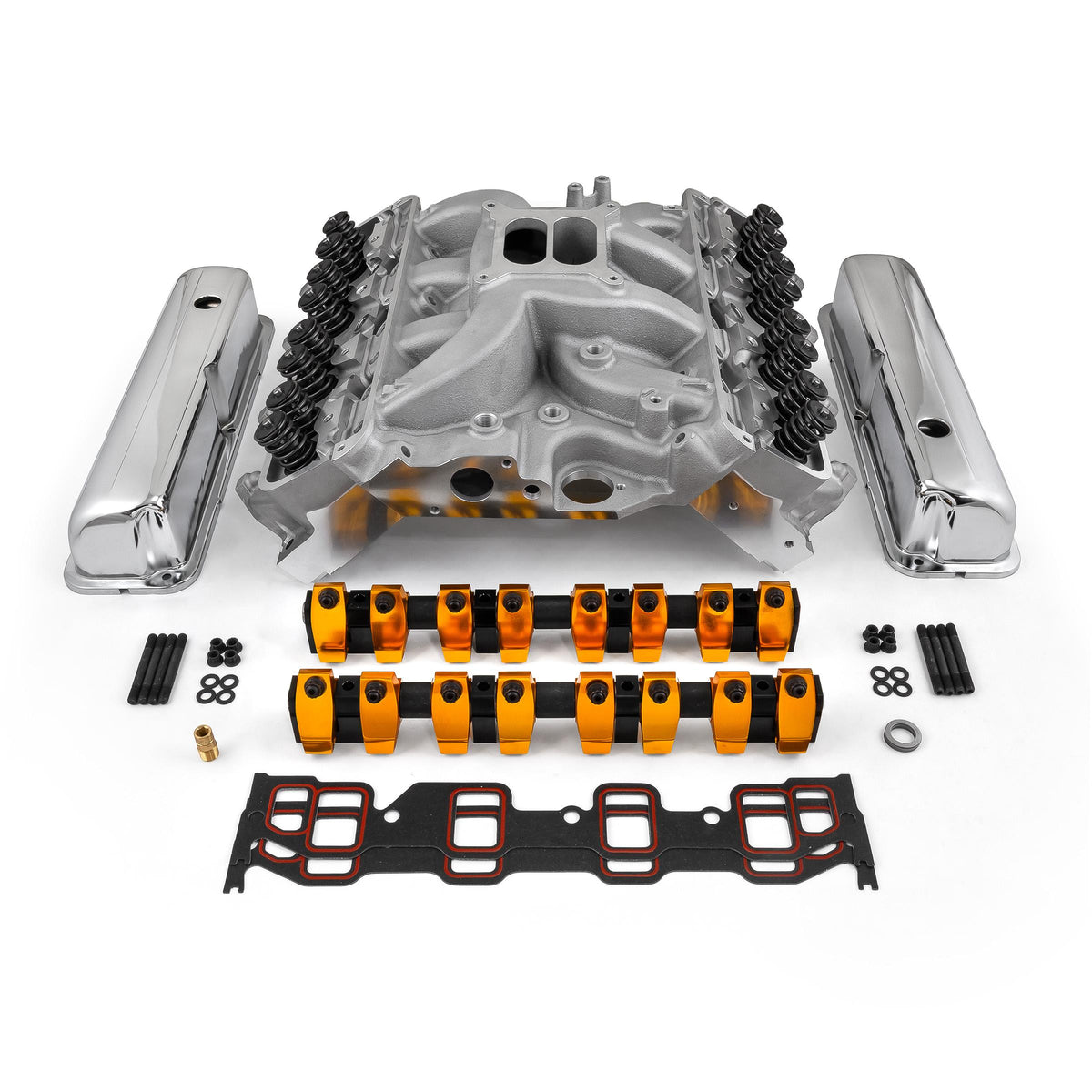 Ford FE 390 427 428 Hydraulic Roller Cylinder Head Top End Engine Combo Kit