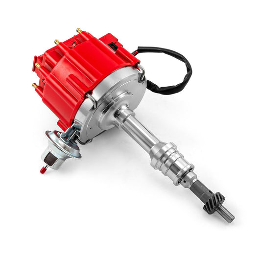 Distribuidor de bobina HEI Ford SB 289 302 Windsor Serie 6000 65K [Rojo]